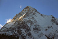 Il k2 al tramonto