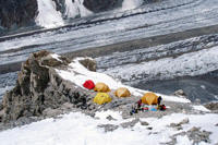 Il campo 2 del Broad Peak