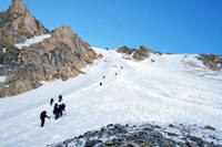 Lo "scivolo" verso il campo 1