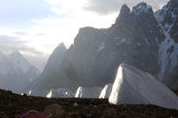 Le "vele" al tramonto