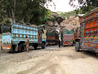 Camion sulla KKH