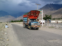 Camion sulla KKH