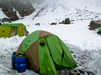 La mia tenda al Campo Base