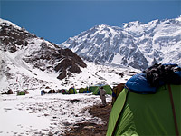 Il disgelo al c.b. del Nanga Parbat