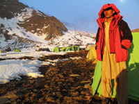 Portatore al tramonto