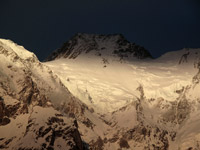 Il Nanga Parbat al tramonto