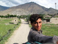 Sulla jeep per Halale