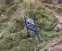 Cartello a Urdokas