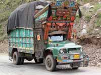 Camion sulla KKH