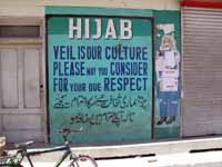 Cartello islamico a Skardu