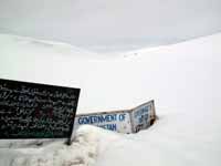 La strada per Chilas a Deosai
