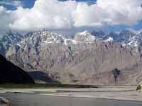 Le montagne della valle di Hushe