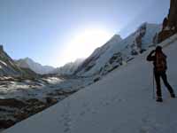 La valle del Gondoghoro La all'alba