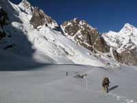 Adri sul ghiacciaio Gondoghoro