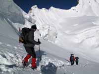 In discesa dal Gondoghoro La