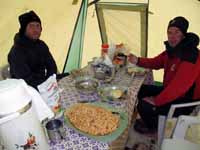 Adriano e Sergio a pranzo