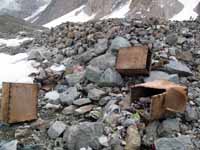 Rifiuti targati EvCnrK2 al c.b. del BP