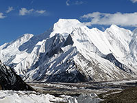 Il Chogolisa dal c.b. del Broad Peak