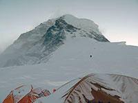La cima al tramonto del 26 luglio 2014