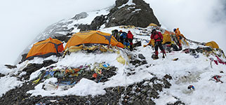 Panoramica del campo due del K2