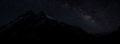 La Via Lattea sul Broad Peak