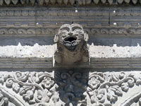 Gorgone del chiostro de la Compañia