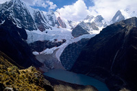 Huayhuash - Ghiacciaio di Jahuacocha