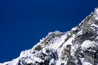 Huayhuash - Funghi di ghiaccio sul Jirishanca